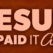 Jesus Paid It All